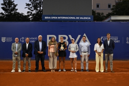 Alicia Herrero se queda a las puertas de triunfar en casa en el BBVA Open Internacional de Valencia