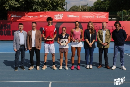 Marc Castellví y María Pascual estrenan su palmarés internacional en el Sub'16 de Cornellà