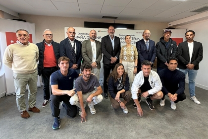 El CT Chamartín presenta el Campeonato de España de Tenis Absoluto por Equipos que arranca el lunes en Madrid