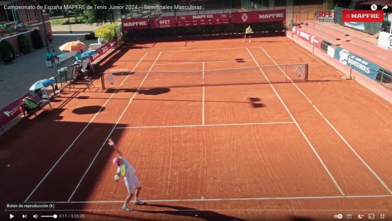 Campeonato de Espaa MAPFRE de Tenis Jnior 2024 - Semifinales Masculinas