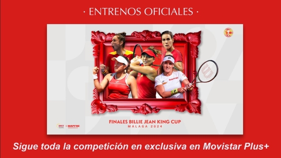 Entrenos Espaa Billie Jean King Cup Mlaga 2024 - Lunes, 11 de noviembre