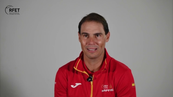 Entrevista exclusiva a RAFAEL NADAL - Copa Davis Mlaga 2024