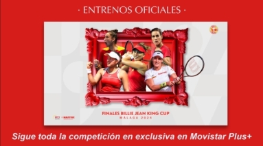 Entrenos Espaa Billie Jean King Cup Mlaga 2024 - Lunes, 11 de noviembre