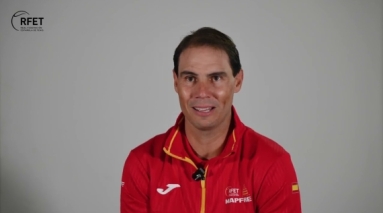 Entrevista exclusiva a RAFAEL NADAL - Copa Davis Mlaga 2024